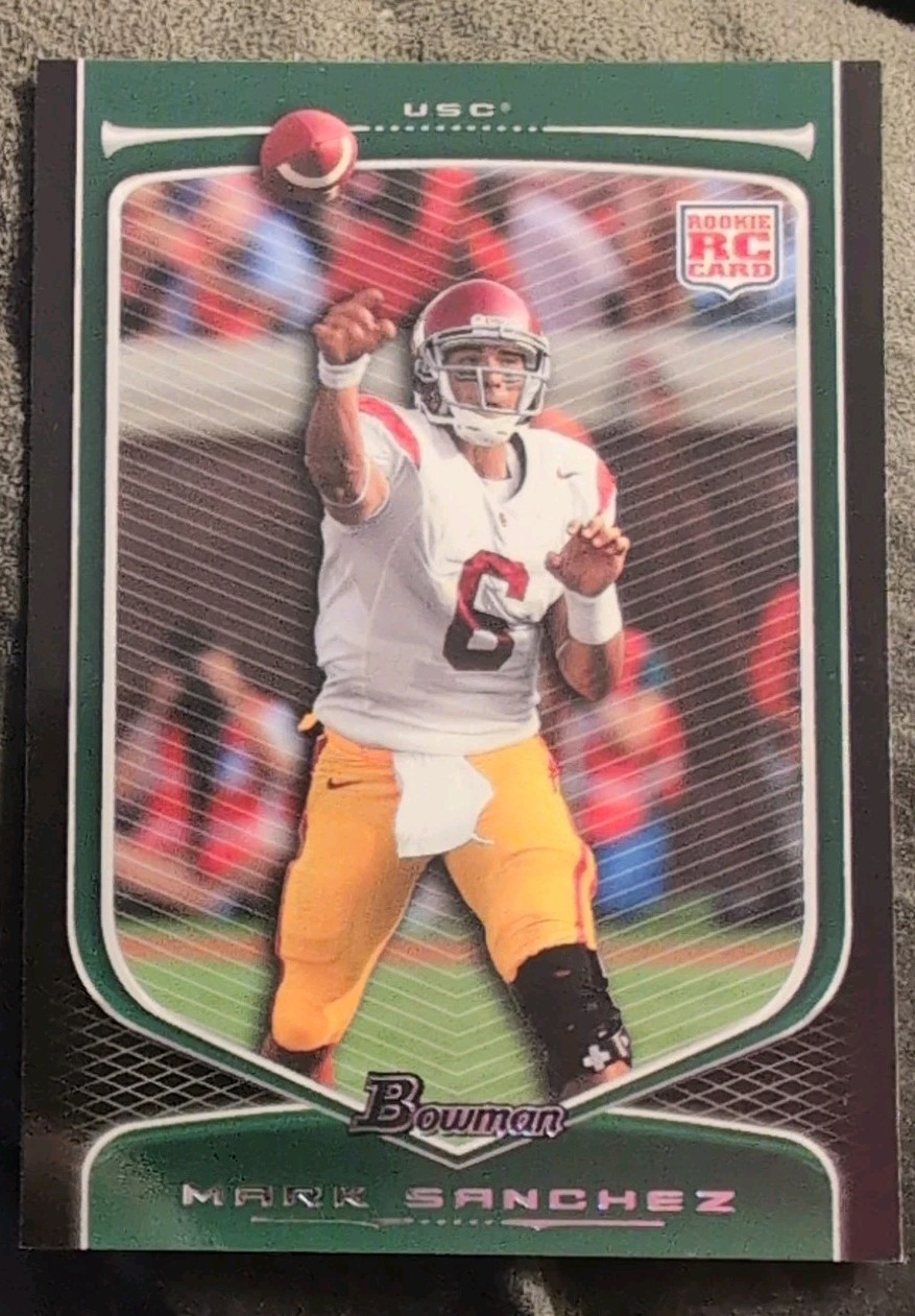 2009 Bowman Draft Picks - Mark Sanchez #190 (RC)