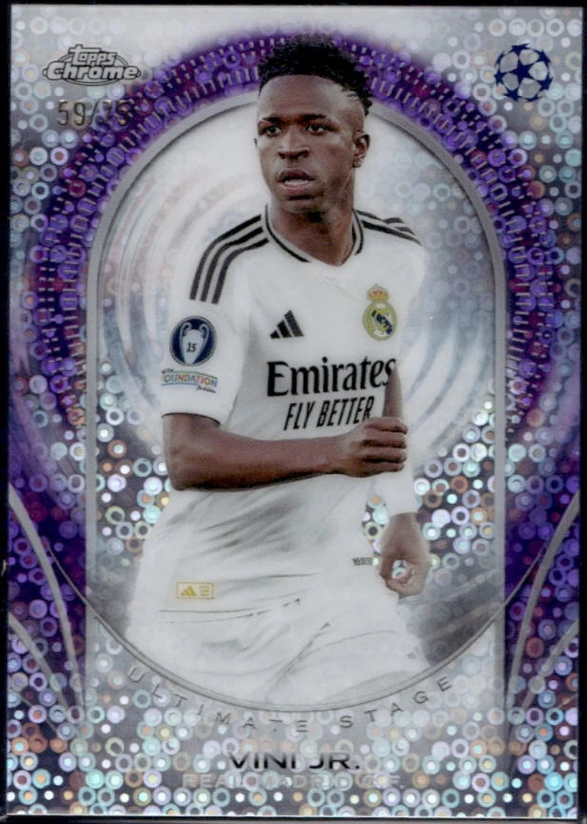 2024-25 Topps Uefa Club Competitions - Vinicius Junior #USC-43 for