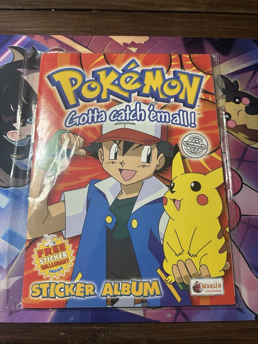 1999 Topps Merlin Pokemon Series 1 Sticker Album | eBay