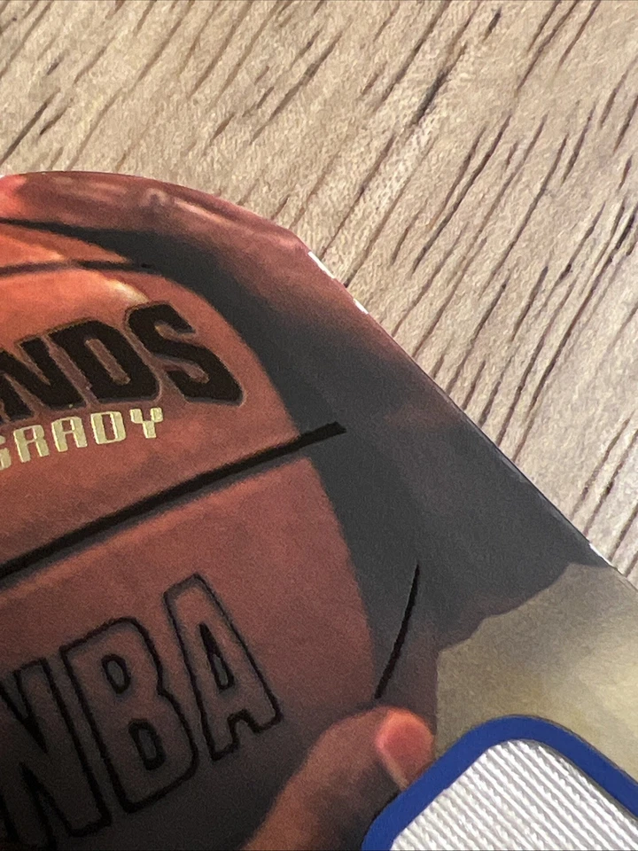 Tracy McGrady 2003 2004 Fleer Showcase Hot Hands Game-Worn Jersey Orlando Magic - Image 4 of 4