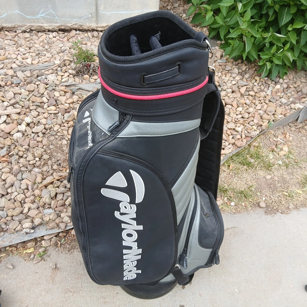 TaylorMade Black Leather Golf Bags for sale | eBay