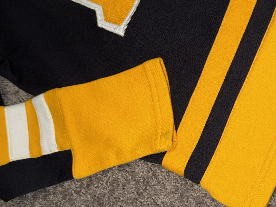 Boston Bruins Pastrnak Pullover Negro Eterno Sudadera con Capucha Juvenil Talla M 10-12 Foto 2 de 4