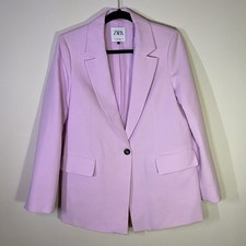 Zara Pink Straight-cut Women  s Blazer