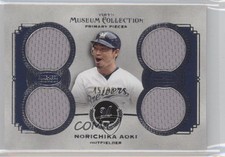 2013 Topps Museum Collection Primary Pieces Quad Relics 45/99 Norichika Aoki 0v1