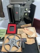 Vintage DeJur 1000 8mm Movie Projector w/Case