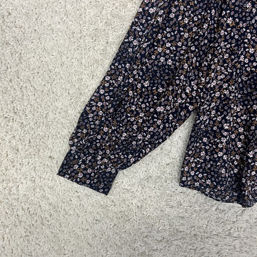 LOFT Bluse Damen XL Blumen Langarm Knopf Akzente Boho Karriere edel - Bild 5 von 10