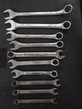 Sae Box End Wrench Set 10pc 78 To 38