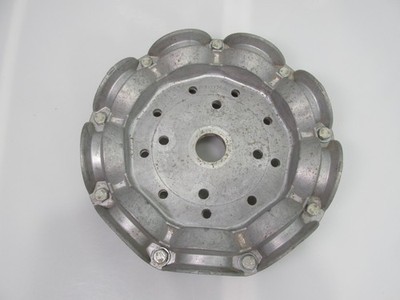 HUB ONLY  9-Blade Cooling Fan Multi-Wing Hub 8'' Aluminum Brush Chipper