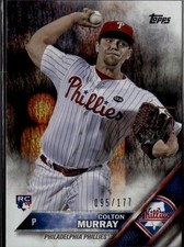 2016 Topps #488 Colton Murray Sparkle Foil #/177