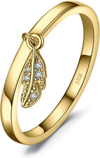 JewelryPalace Verlobungsring Eheringe Ring Silber 925 Damen, Zirkonia Silberring