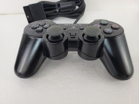 PlayStation 2 PS2 Official OEM Sony DualShock 2 Controller Black Working H