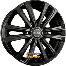 4x MAK SAFARI 6 Gloss Black 8x18 ET30 6x114,3 Alufelgen 18 Zoll