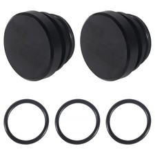 2pcs Universal Cigarette Lighter Plug Cover, Aluminum Cigarette Lighter Socke...
