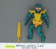 Mer-Man 100% Complete He-Man Masters of the Universe MOTU 1984 Vintage Action.