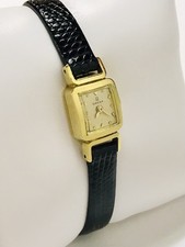 VINTAGE WOMEN'S OMEGA 18K GOLD WATCH