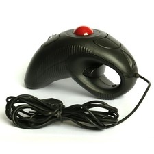 New USB Wired Finger HandHeld Trackball Mouse Computer Mice For PC Laptop