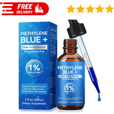 Blue Supplement - Pharmaceutical Grade, 2 FL OZ, 1% USP Grade, Liquid