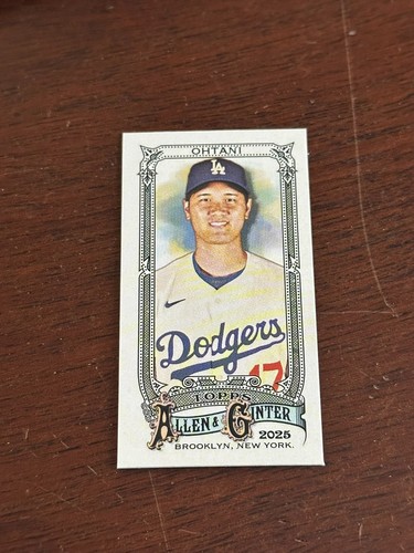 2025 Topps Allen & Ginter Mini Shohei Ohtani #132 Los Angeles DODGERS