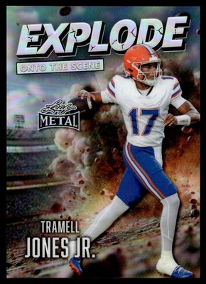 2026 Leaf Metal Explode Onto The Scene Tramell Jones Jr. 12/12 #EB-80