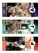 1996-97 Collector's Choice French Bobby Phills / Avery Johnson / Mahmoud