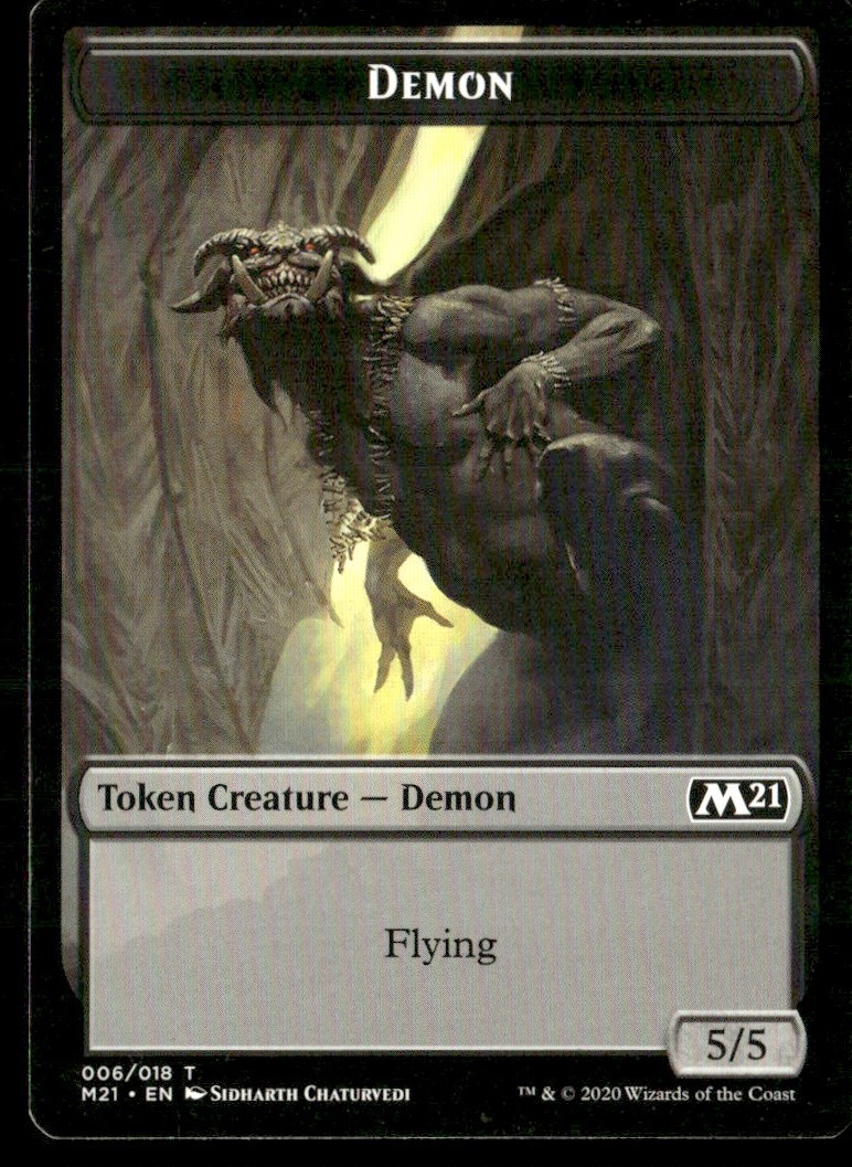 2020 Core Set 2021 Tokens Demon Token/Common #6