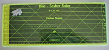 Linijka Pauline's Quilters World Bias-Sasher, 5 x 12,5 cala. Pikowanie, szycie. Nowa