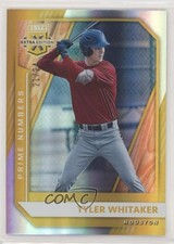 2021 Panini Elite Extra Edition Prime Numbers Gold 21/24 Tyler Whitaker #87 2a9