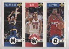 1996 Collector's Choice Mini-Cards Chris Mullin Jayson Williams Terry Dehere 0a3