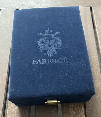 Fabergé Blue Velvet Designer Presentation Box