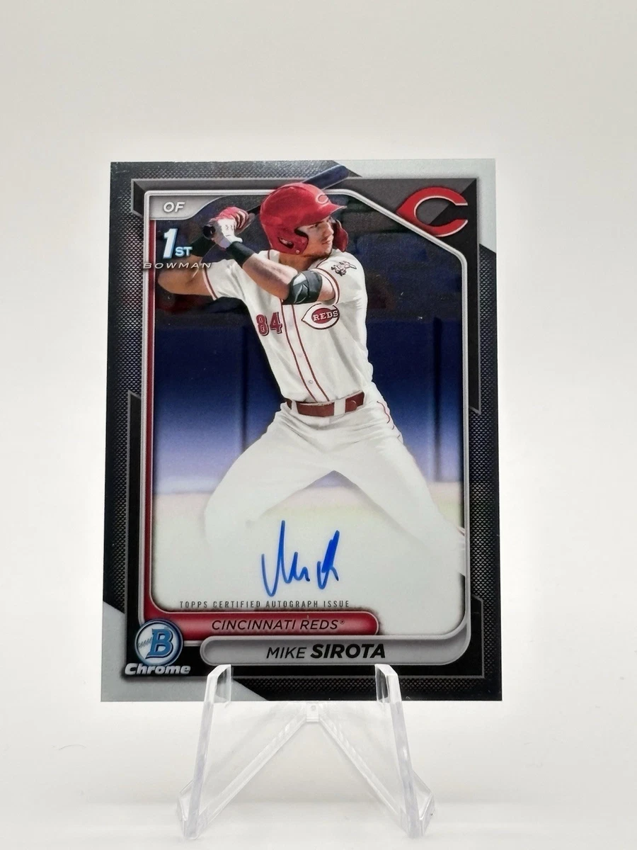 Bowman Cincinnati Reds Baseball Autographed Sports Trading Cards