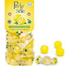 Italian Lemon Drops Hard Candy Individually Wrapped 7.05 Oz Made with Essentia