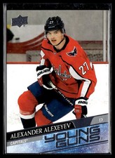 2020-21 Upper Deck Series 1 Hockey Young Guns #203 Alexander Alexeyev Rookie RC