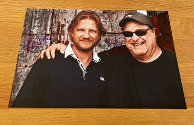 John Goodman+Wortmann signed Autogramm auf Foto ca. 20x30cm in Person autograph