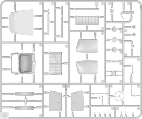 Mini Art 38059 1:35 Tempo E400 Sheet Steel Platform 3-Wheel-Faithful Replica, Mo - Picture 8 of 9