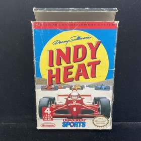 Danny Sullivan's Indy Heat (NES) Tested & Working CIB Secure Shipping Authentic