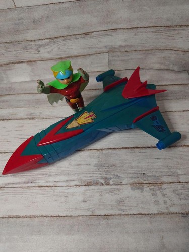 Banso Science Ninja Team Gatchaman God Phoenix Owl Dragon Figura in vinile morbido usata - Foto 2 di 12