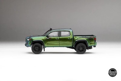 GCD 1:64 Toyota Tacoma TRD PRO Magic Green Diecast Talk Exclusive
