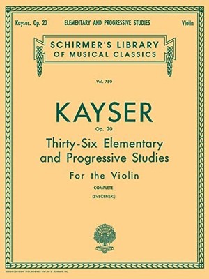 36 Elementary and Progressive Studies, Op. 20 (Complete): Violin Method ( - GOOD