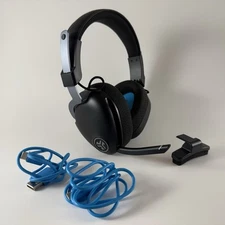 JLab JBuds Work Wireless Office Headset Black Bluetooth Headphones w/ Mic