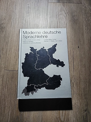 Moderne Deutsche Sprachlehre by F. DuVal 1967 Hardcover Random House BN