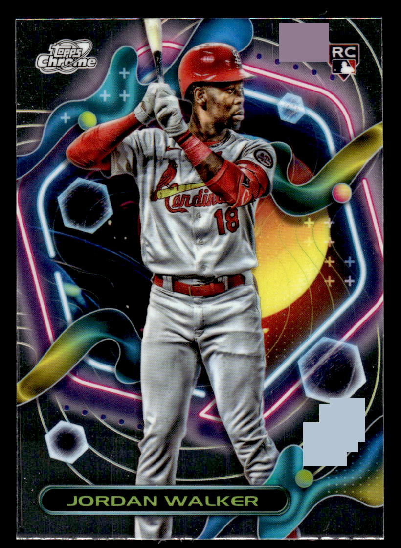 2023 Topps Cosmic Chrome #151 Jordan Walker Rookie St. Louis Cardinals