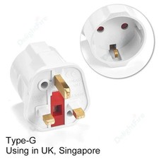 Stück Reiseadapter UK Adapter England Deutschland Stecker Reisestecker Typ G