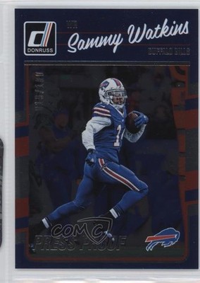 2016 Donruss Press Proof Silver 19/100 Sammy Watkins #33 14gy