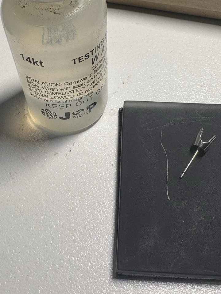 4 Prong 5mm Stud Earrings Settings Mountings Screw Back in 14K Solid White Gold - Image 3 of 4