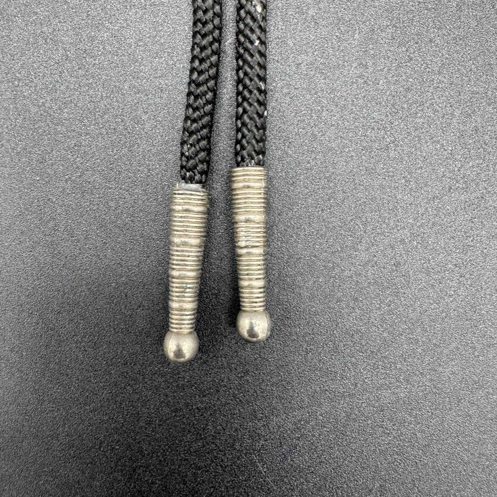 Vintage Triangular Yellow Jasper Stone Silver Ton… - image 3