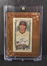 Mini radiocontrol Topps Allen & Ginter Javier Sanoja 2025 con marco automático #MA-JSA MARLINS