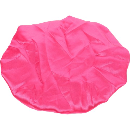 Kids Double Layer Sleeping Elastic Sleeping Hat Adjustable Rosy - Foto 9 di 12