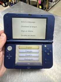 Nintendo New 3DS XL Galaxy Edition Handheld Console System RED-001 Tested