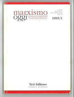 MARXISMUS HEUTE VIERTELJÄHRLICHE ZEITSCHRIFT FÜR KULTUR UND POLITIK 1995/1 [Pap
