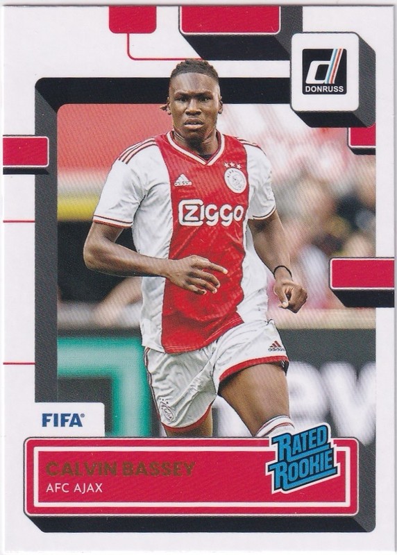 2022-23 Panini Donruss - Rated Rookie Calvin Bassey #193 (RC) AFC AJAX